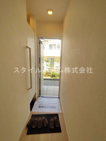 グランパルク東豊Ａの玄関