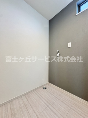 【ランドリースペース】 | 豊橋市草間町 新築一戸建て | 洗濯機置き場です