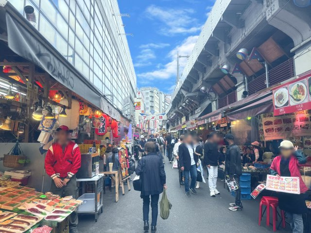 アメ横センタービルの周辺