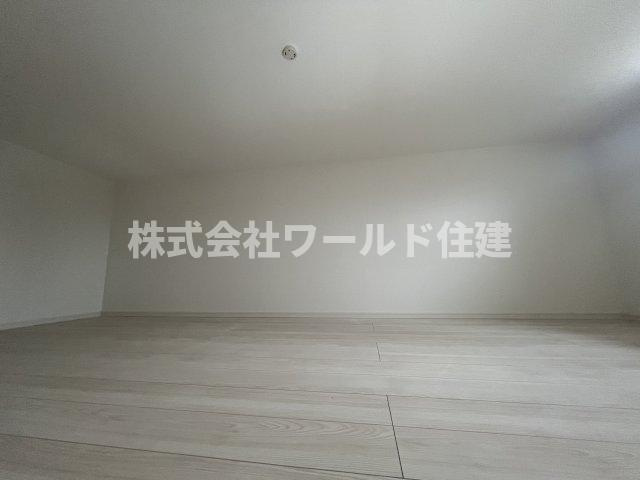 あきる野市小川の収納|7.5帖の広々屋根裏