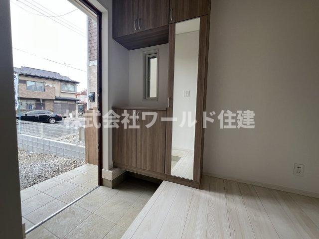 あきる野市小川の玄関