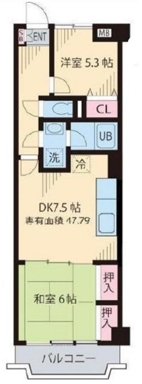 【間取り】 | 信明コーポ