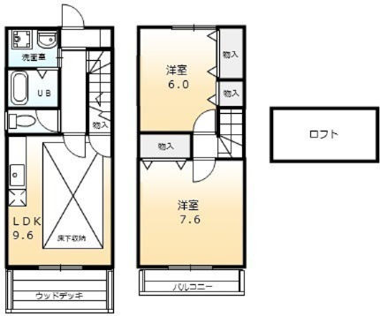 フガールの間取り