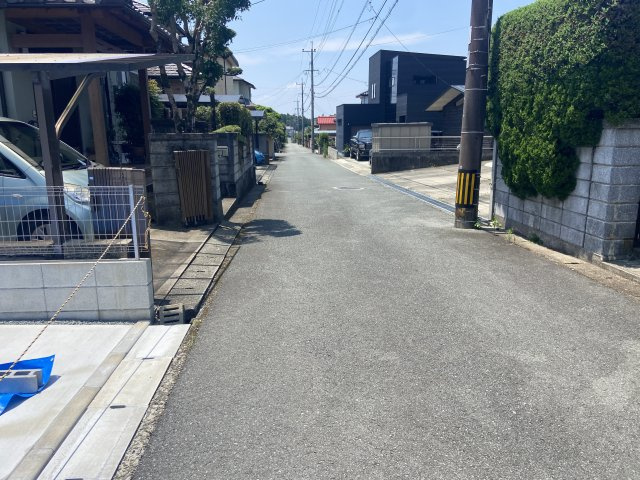 【前面道路含む現地写真】 | KEIAI Terrace大津町4期　1号棟