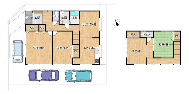 【間取り】の画像