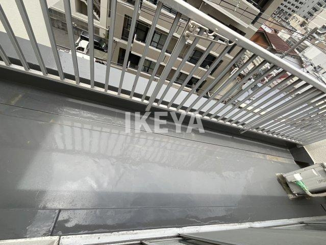 菅北ハイツのバルコニー