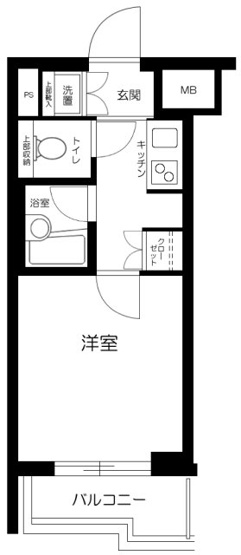 【間取り】 | ルーブル大崎参番館