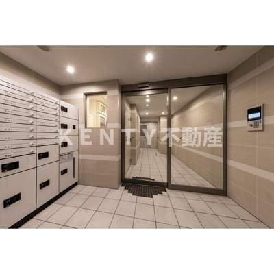 【ロビー】 | グランカーサ大森海岸 | ゆとりのあるロビーです