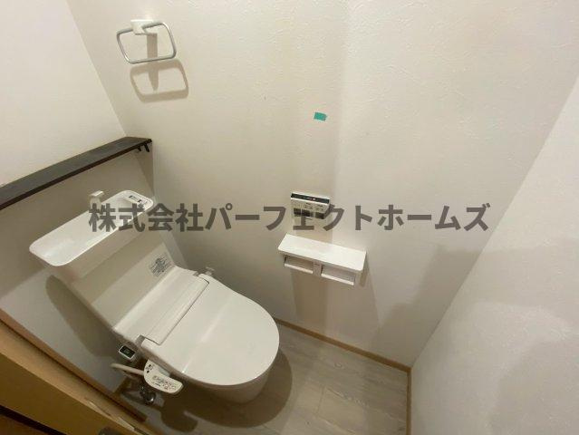 茄子作住宅第7号棟のトイレ|トイレもきれいです