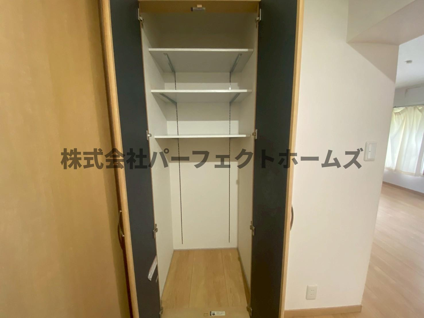 茄子作住宅第7号棟の収納|たっぷりとした収納スペースです