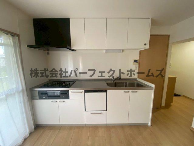 茄子作住宅第7号棟のキッチン|キッチンです
