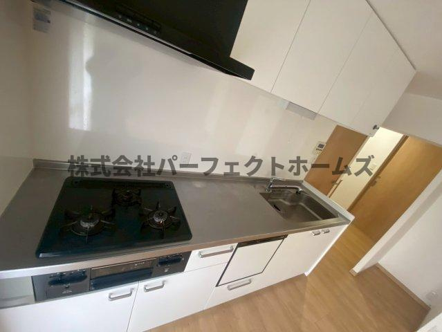 茄子作住宅第7号棟のキッチン|キッチンです