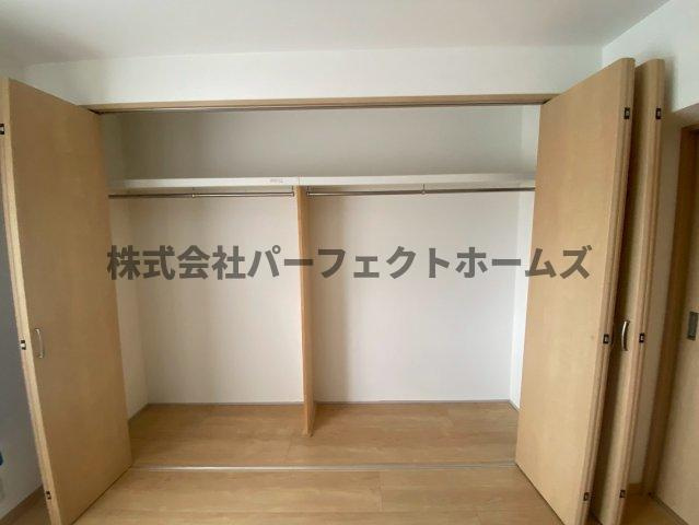 茄子作住宅第7号棟の収納|専用の収納スペースです