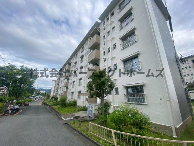 茄子作住宅第7号棟の外観|外観は落ち着いています