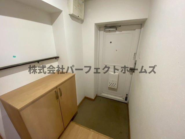 茄子作住宅第7号棟の玄関|落ち着いた玄関です