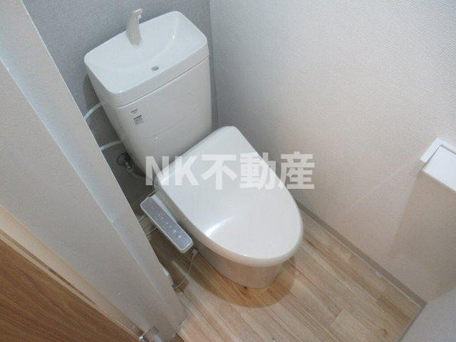 【トイレ】 | 日の出コーポ（長瀬賃貸） | コンパクトで使いやすいトイレです