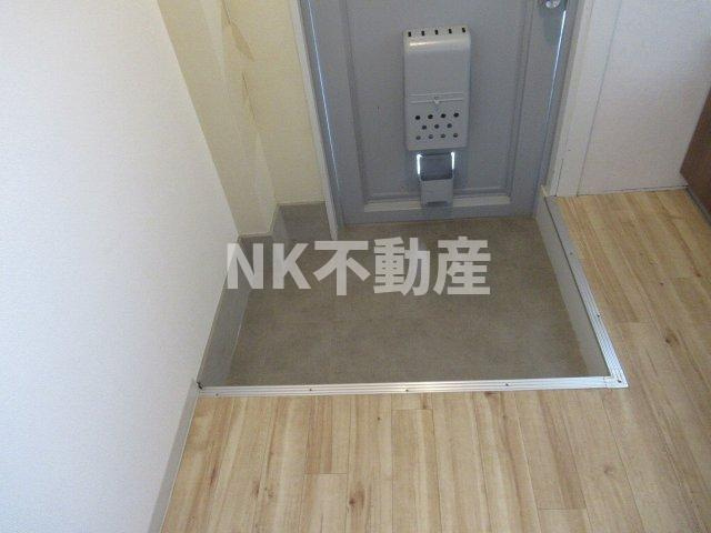 【玄関】 | 日の出コーポ（長瀬賃貸） | 玄関です