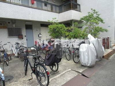 【その他共用部分】 | 日の出コーポ（長瀬賃貸） | 駐輪場です