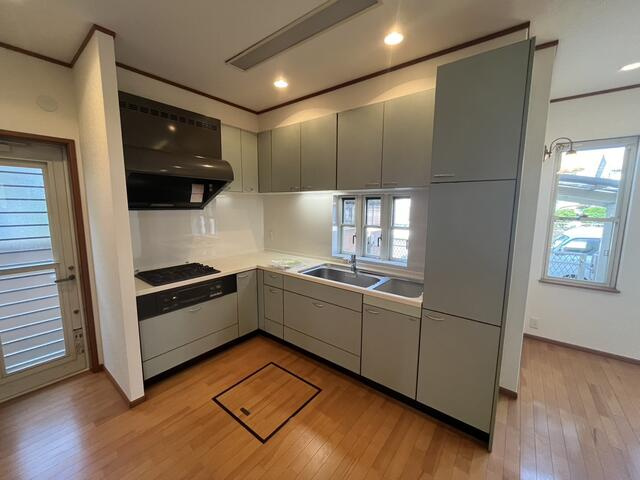 宇都宮市五代2丁目　2ＬＤＫ　中古住宅のキッチン