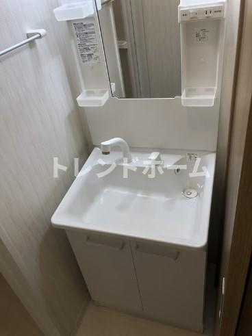 グランパシフィック大国町の独立洗面台|選べる家電プランあり！！