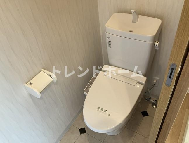 グランパシフィック大国町のトイレ|選べる家電プランあり！！