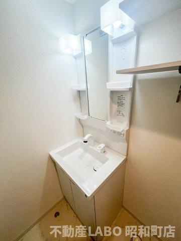 マンションSAWARABIの洗面所