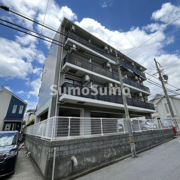 神戸市垂水区瑞穂通の賃貸マンションの外観|おしゃれな外観です