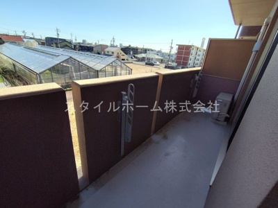 【バルコニー】 | ルネスグランドールⅡ | イメージ写真です。