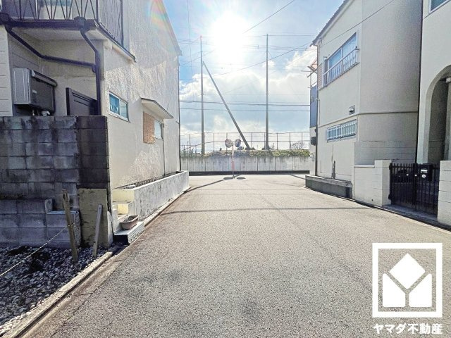 南区吉祥院新田下ノ向町の前面道路含む現地写真|1月22日　現地写真更新
