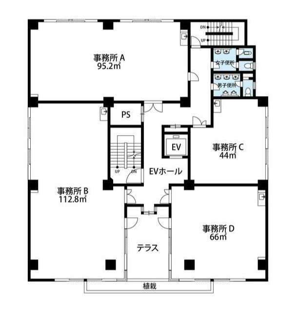 柳田ビルの間取り