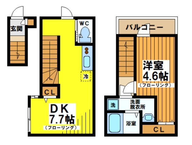 【間取り】 | ソルナクレイシア笹塚