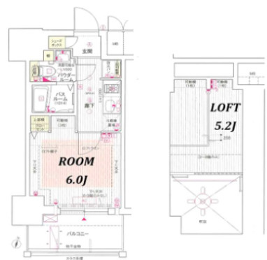 【間取り】 | エステムコート神戸県庁前4グランディオ