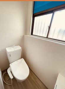 守山市播磨田町の店舗事務所のトイレ