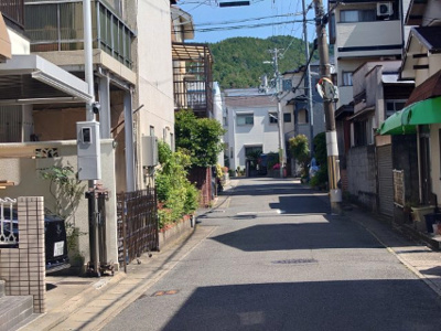 【前面道路含む現地写真】 | 山科区御陵四丁野町　中古戸建