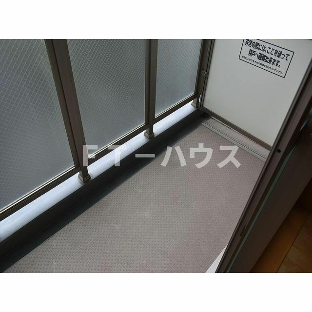 ルクレ津田沼のバルコニー