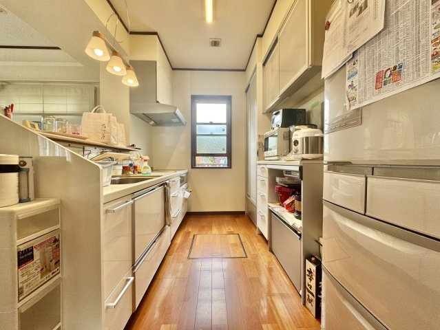 古河市上辺見中古戸建のキッチン