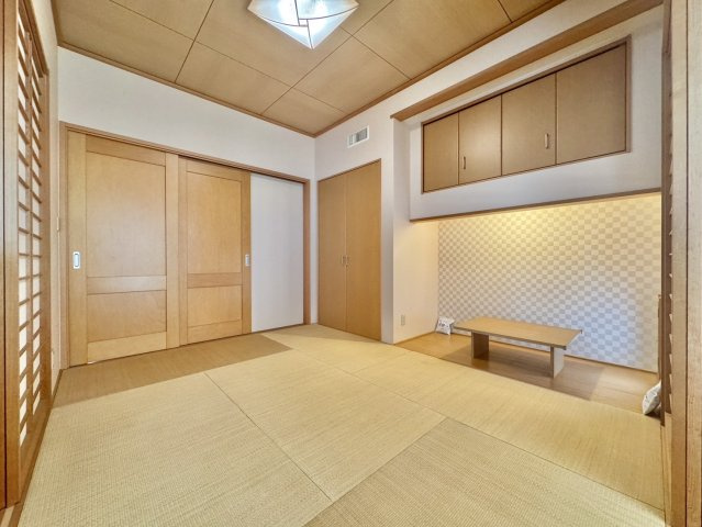 古河市上辺見中古戸建の和室|通常の畳より網目が細かい仕様
