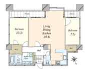 ★仲介手数料無料★TOKYOTWINPARKS　LEFTWING（東京タワービュー）の画像