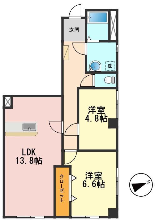 プレステージパレスの間取り