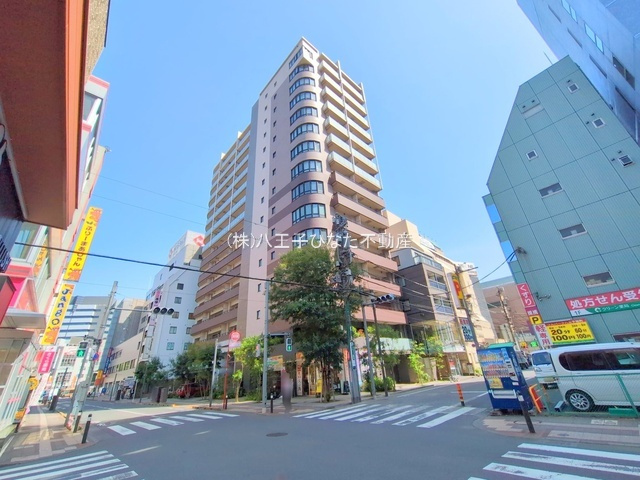 『八王子市マンション』クリオレジタンス八王子ザ・マークス【仲介手数料無料】　八王子市旭町12-16の外観|～仲介手数料無料☆八王子ひなた不動産～クリオレジタンス八王子ザ・マークス