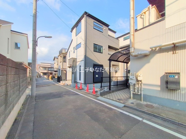 祝　成約済み　八王子市　台町　新築戸建て　４期の前面道路含む現地写真|～仲介手数料無料☆八王子ひなた不動産～八王子市台町　新築戸建て