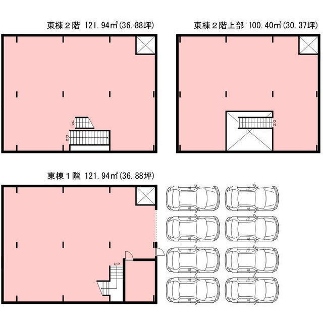 城東通1-13店舗の間取り