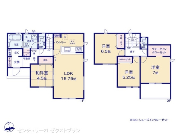 大泉町吉田2期2棟 1号棟