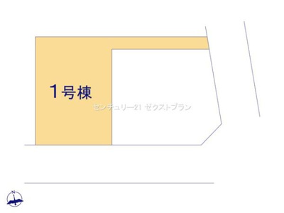 【区画図】 | 大泉町吉田2期2棟 1号棟 | 区画図