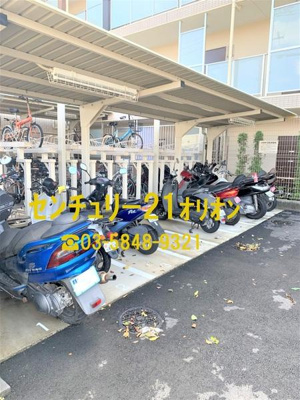 【その他共用部分】 | デュオステージ鷺ノ宮（サギノミヤ） | バイク置場です