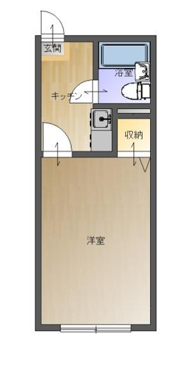 【間取り】 | ユニメントＫ