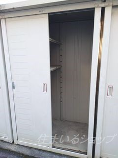 グランディール濱本Bの設備|便利な屋外物置き