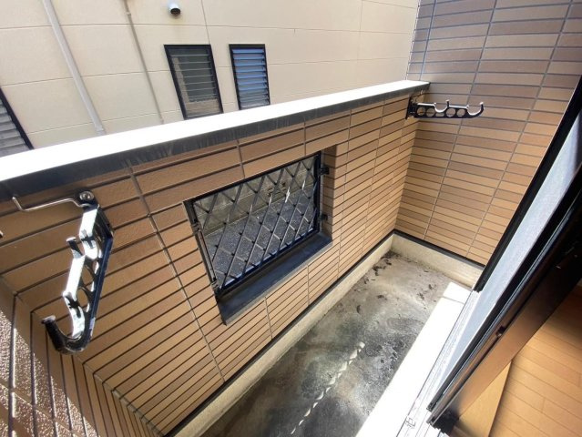 ローゼ博多駅南のバルコニー