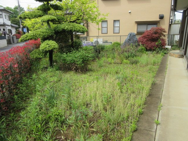 中古戸建　東松山市殿山町2-6（リフォーム住宅）の庭