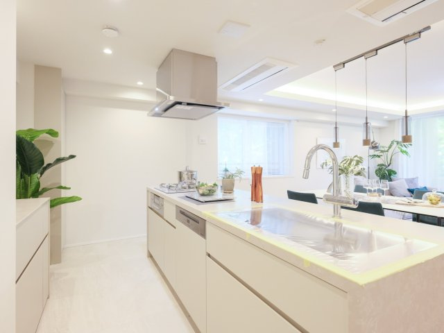 パーク・コート市谷加賀町二丁目のキッチン